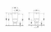 DURAVIT FOSTER CISTERNA INODORO